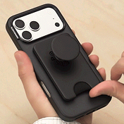 Black &mdash; MagSafe Kick-Out PopWallet+ & Stand image number 3